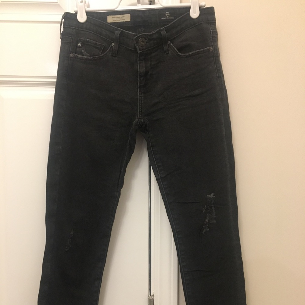 AG Stevie ankle jeans emerse